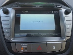 KIA Radio Reparatur